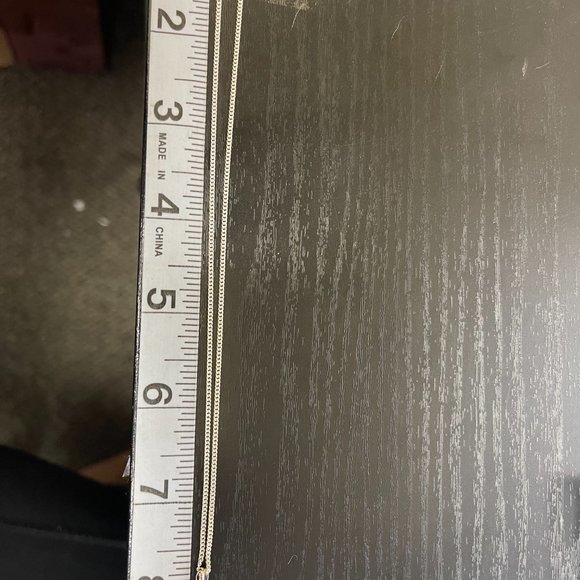 Sterling Silver CZ Maple Leaf Necklace - Picture 5 of 5